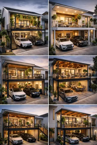 Mezannine Teras Rumah Keren di Pondok Gede